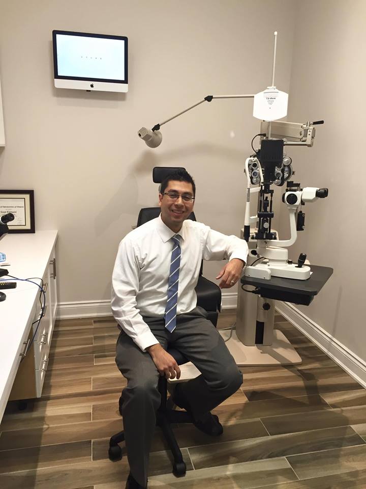 Dr. Sean Karnani Clarkson Eye Care Mississauga Dr. Kara Lee Optometry Optometrist Vision Glasses Eye Exams